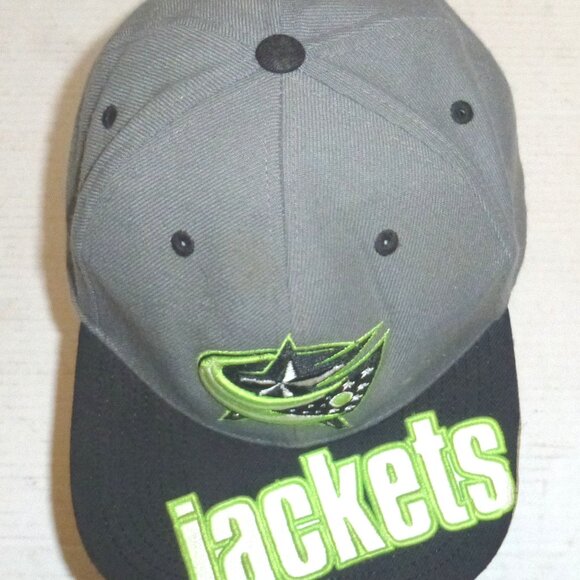 Zephyr Columbus Blue Jackets Wool/Acrylic Snapback Adjustable Hat w/Flaws READ - Picture 3 of 9
